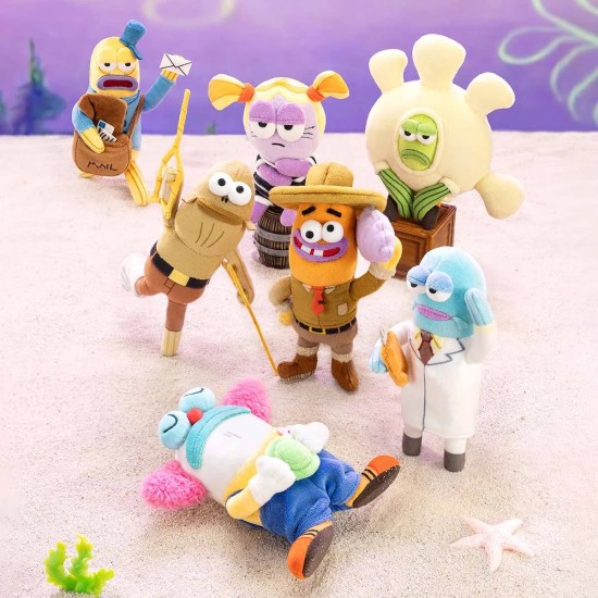 Pop Mart SpongeBob SquarePants Bikini Bottom Buddies Series 2 Blind Box Whimsical Plush Figure - Plīša figūriņa