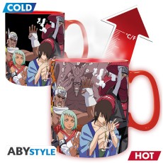 ABYstyle Naruto Shippuden Heat Change Ceramic Mug 460ml - Biju & Jinchuriki - Krūze