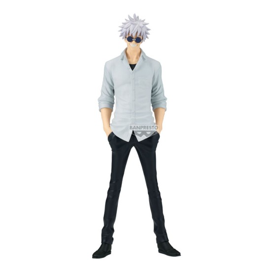Banpresto Jujutsu Kaisen King of Artist Figure 22cm - Satoru Gojo - Пластмассовая фигурка
