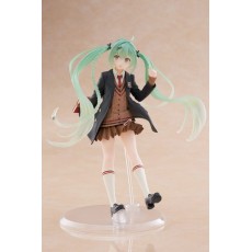 Taito Prize Hatsune Miku Ver. Fashion Preppy Figure 18cm - Hatsune Miku - Plastic figure