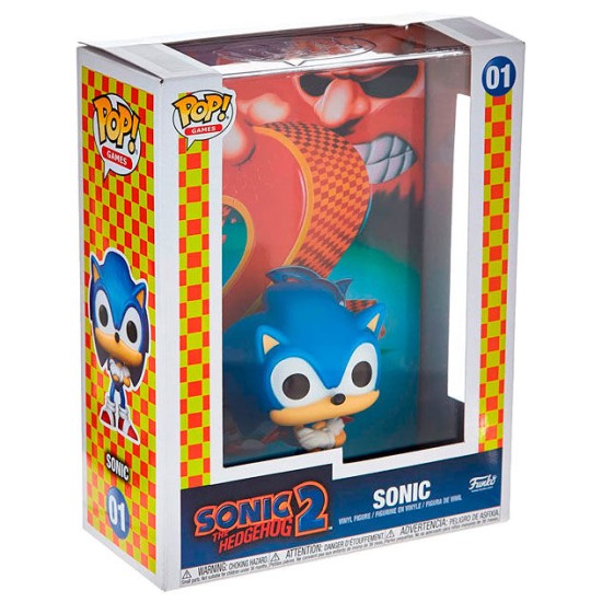 Funko POP! Sonic 2 Figure 9cm - Sonic Exclusive (01) - Vinyl figure