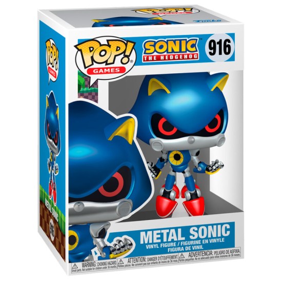 Funko POP! Sonic Figure 9cm - Metal Sonic (916) - Vinyl figure