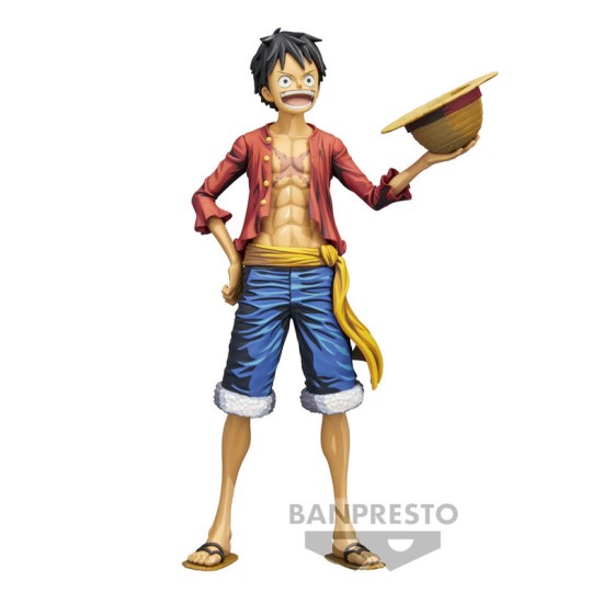 Banpresto One Piece Grandista Nero Figure 28cm - Monkey D. Luffy - Plastic figure