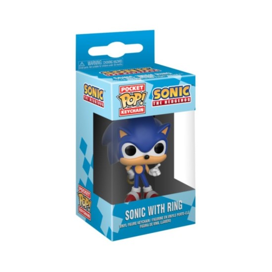 Funko Pocket POP! Sonic The Hedgehog Keychain - Sonic - Vinyl keychain