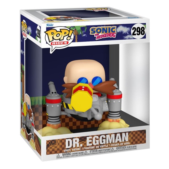 Funko POP! Sonic the Hedgehog Figure 15cm - Dr. Eggman (298) - Vinyl figure