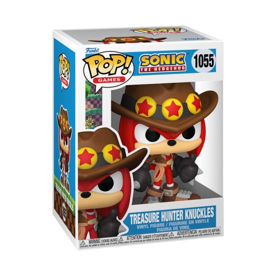 Funko POP! Sonic Figure 9cm - Threasure Hunter Knuckles (1055) - Vinyl figure