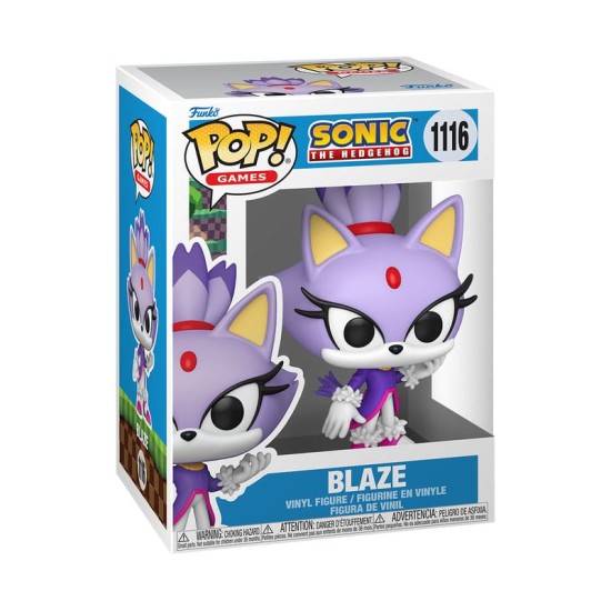Funko POP! Sonic Figure 9cm - Blaze (1116) - Vinyl figure
