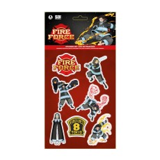 SD Toys Fire Force Deluxe Sticker Set - Комплект наклеек