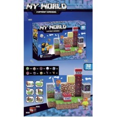 Minecraft Magnetic Blocks - My World - 32psc. - Магнитные блоки / конструктор