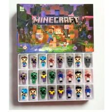 Minecraft Advent Calendar (24 Figures / 8 Designs)