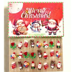 Merry Christmas Advent Calendar (24 Figures / 7 Designs) -  Адвент календарь с фигурками