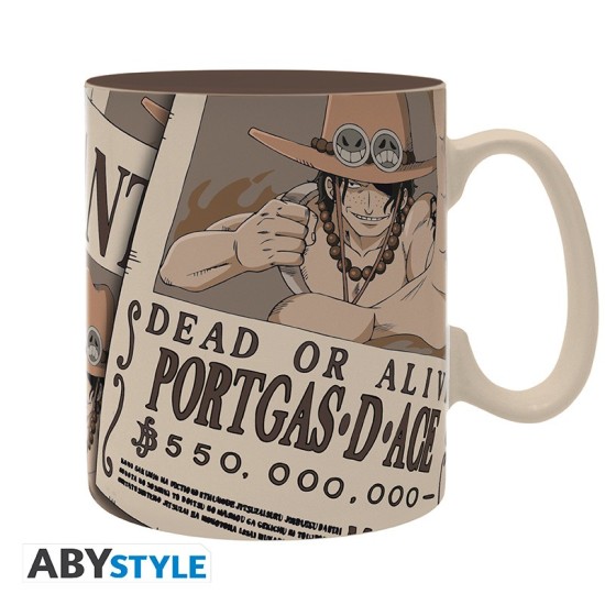 ABYstyle One Piece King Size Ceramic Mug 460ml - Wanted Ace