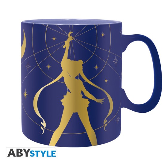 ABYstyle Sailor Moon King Size Ceramic Mug 460ml - Golden Sailor Moon