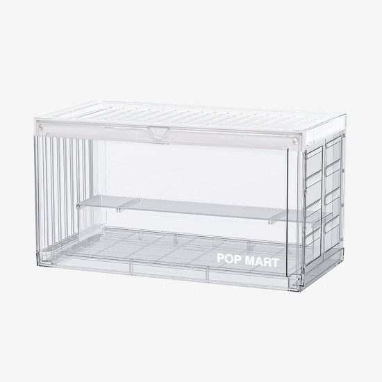 Pop Mart 100% modulārs gaismas displejs–vitrīna kolekcionējamiem figūriņām ar LED apgaismojumu