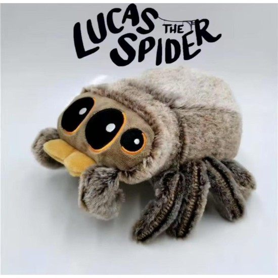 Lucas the Spider Plush Toy 15cm - Zirneklis -  Plīša rotaļlieta