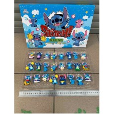 Stitch Advent Calendar V1 (24 psc. / 12 Figure Types) - Adventes kalendārs ar figūrīņām