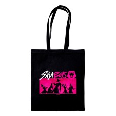 Pyramid KPop Demon Hunters Tote Shopping Bag 41 x 35 cm - Saja Boys - Iepirkumu soma