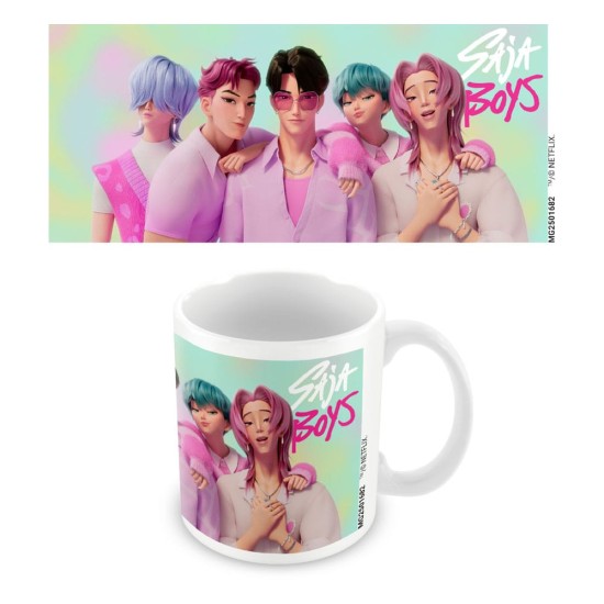 Pyramid KPop Demon Hunters Ceramic Mug 320ml - Saja Boys - Krūze