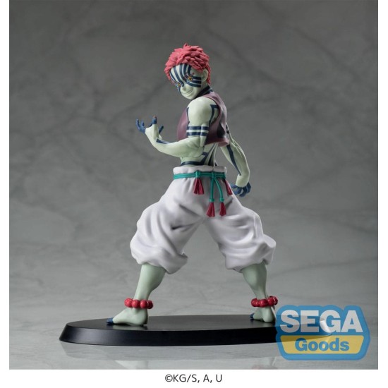 Sega Demon Slayer Kimetsu no Yaiba SPM Figure 22cm - Akaza - Пластмассовая фигурка
