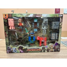 Minecraft Dungeons: Jungle Awakens V1 - Plastmasas figūriņu komplekts (9 gab.)
