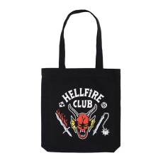 Grupo Erik Stranger Things Tote Shopping Bag 37 x 39 cm - Hellfire Club - Iepirkumu soma