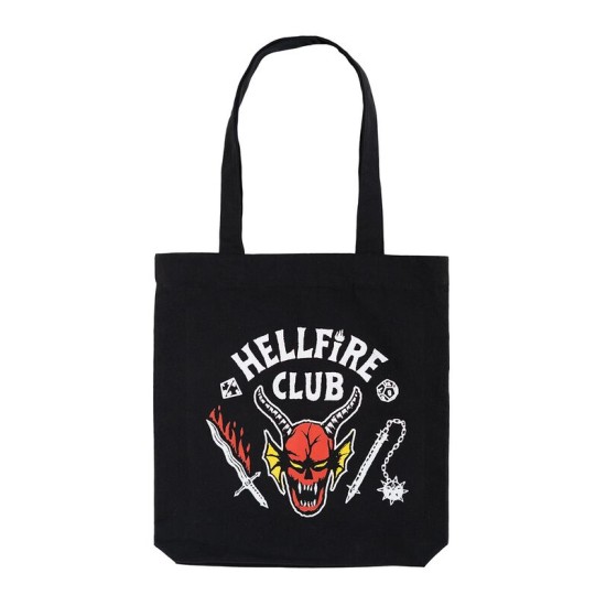 Grupo Erik Stranger Things Tote Shopping Bag 37 x 39 cm - Hellfire Club - Iepirkumu soma