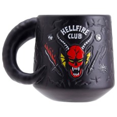 Paladone Stranger Things Ceramic Mug 400ml - Hellfire Club - Krūze