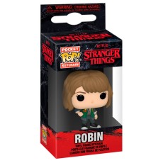 Funko Pocket POP! Stranger Things Keychain - Robin - Vinila atslēgu piekariņš
