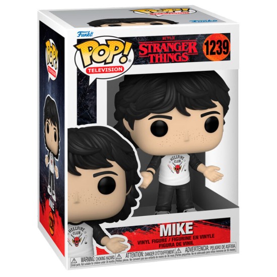 Funko POP! Stranger Things Figure 9cm - Mike (1239) - Vinila figūriņa
