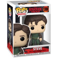 Funko POP! Stranger Things Figure 9cm - Hunter Steve (1300) - Vinila figūriņa