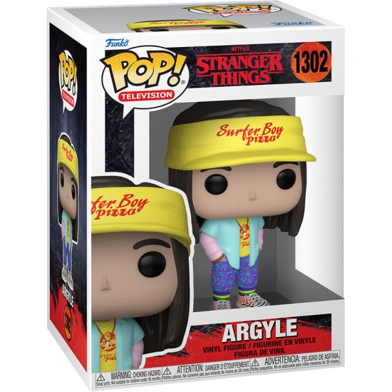 Funko POP! Stranger Things Figure 9cm - Argyle (1302) - Vinila figūriņa