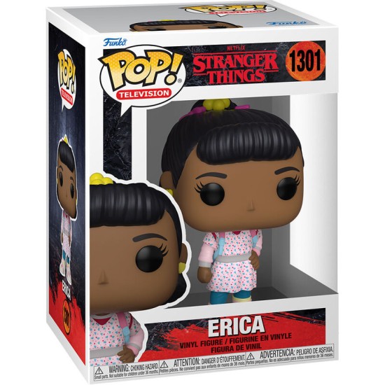 Funko POP! Stranger Things Figure 9cm - Erica Sinclair (1301) - Vinila figūriņa