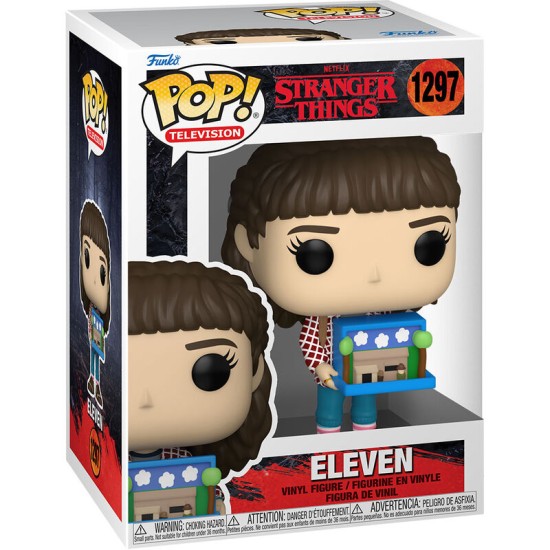 Funko POP! Stranger Things Figure 9cm - Eleven (1297) - Vinila figūriņa