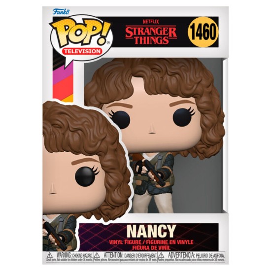 Funko POP! Stranger Things Figure 9cm - Nancy (1460) - Vinila figūriņa
