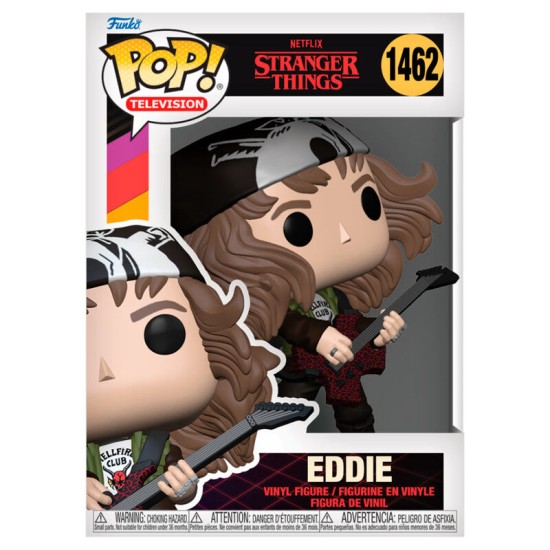 Funko POP! Stranger Things Figure 9cm - Eddie (1462) - Vinila figūriņa