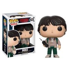 Funko POP! Stranger Things Figure 9cm - Mike with Walkie Talkie (423) - Vinila figūriņa
