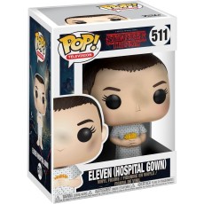 Funko POP! Stranger Things Figure 9cm - Eleven Hospital Gown (511) - Vinila figūriņa