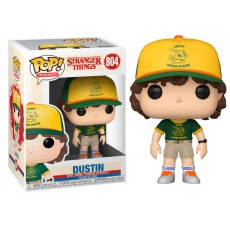 Funko POP! Stranger Things 3 Figure 9cm - Dustin At Camp (804) - Vinila figūriņa
