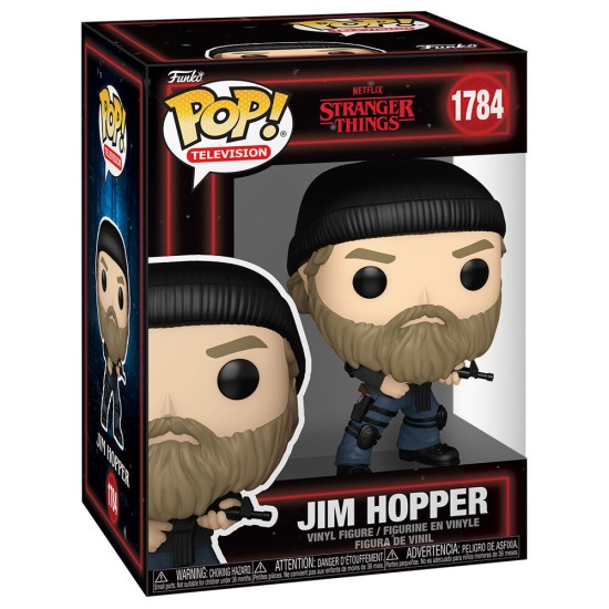 Funko POP! Stranger Things 5 Figure 9cm - Jim Hopper (1784) - Vinyl figure