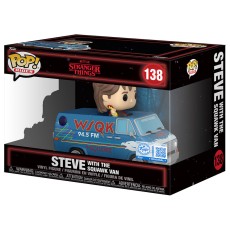 Funko POP! Stranger Things 5 Figure 9cm - Steve with the Squawk Van (138) - Vinyl figure