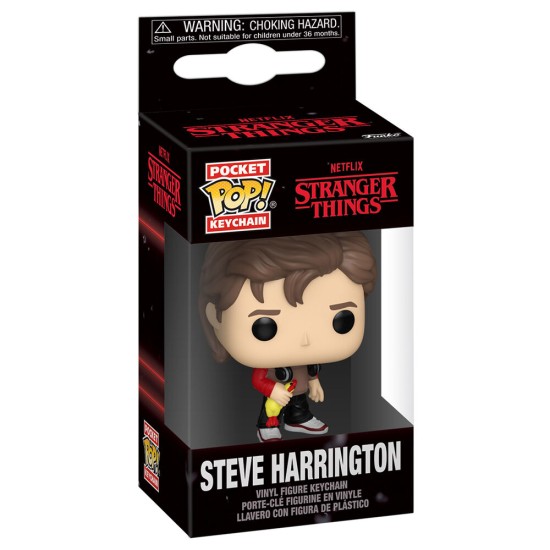 Funko Pocket POP! Stranger Things 5 Keychain - Steve Harrington - Vinyl keychain