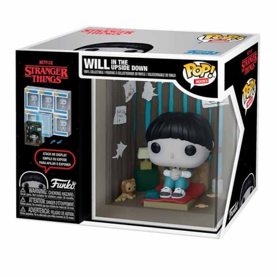 Funko POP Nooks! Stranger Things Figure + Acrylic Case - Will in the Upside Down