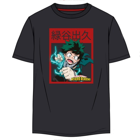 Sahinler My Hero Academia T-shirt - M izmērs - Vīriešu kokvilnas T-krekls