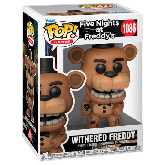 Funko POP! Five Nights at Freddy's Figure 9cm - Withered Freddy (1086) - Vinila figūriņa