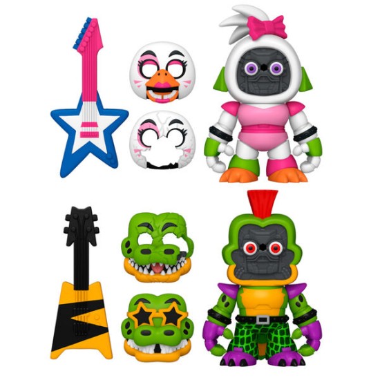 Funko Snaps! Five Nights at Freddy's Figure (2 pack) - Montgomery Gator and Glamrock Chica - Vinila figūriņa
