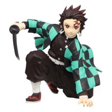 Furyu Demon Slayer Kimetsu no Yaiba Noodle Stopper Figure 13cm - Tanjiro Kamado - Plastmasas figūriņa