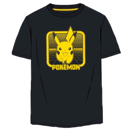 Difuzed Pokemon Pikachu T-shirt - XL izmērs - Vīriešu kokvilnas T-krekls