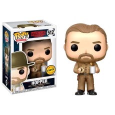 Funko POP! Stranger Things Figure 9cm - Hopper Chase (512) - Vinila figūriņa