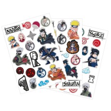 Kids Licensing Naruto Shippuden Removable Sticker Set