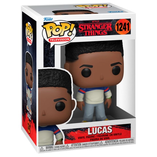 Funko POP! Stranger Things Figure 9cm - Lucas (1241) - Vinila figūriņa